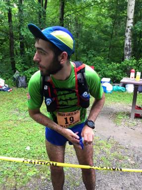 Rolling through onto the second loop. 