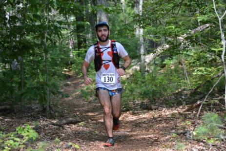 Trying to look like I was having a good time on lap 2.