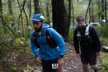 Leaving to Climb Elliott's Knob - Grindstone Mile 87